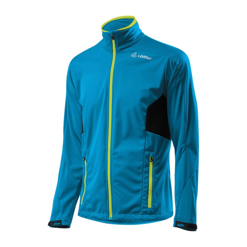 Mäns jacka Löffler WS Softshell Light petrol Mäns jacka Löffler WS Softshell Light petrol